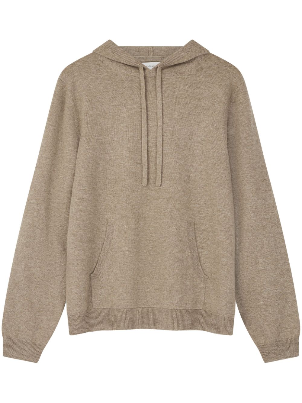 Chinti & Parker elbow patch hoodie - Brown