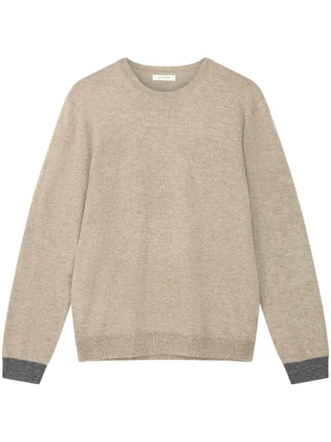 Chinti & Parker contrast-cuff sweater