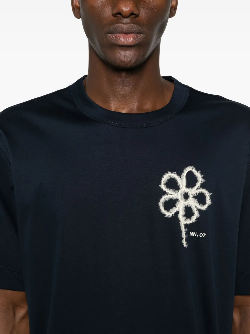 NN07 Pedro T-shirt Blauw