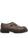 Doucal's suede monk shoes - Brown