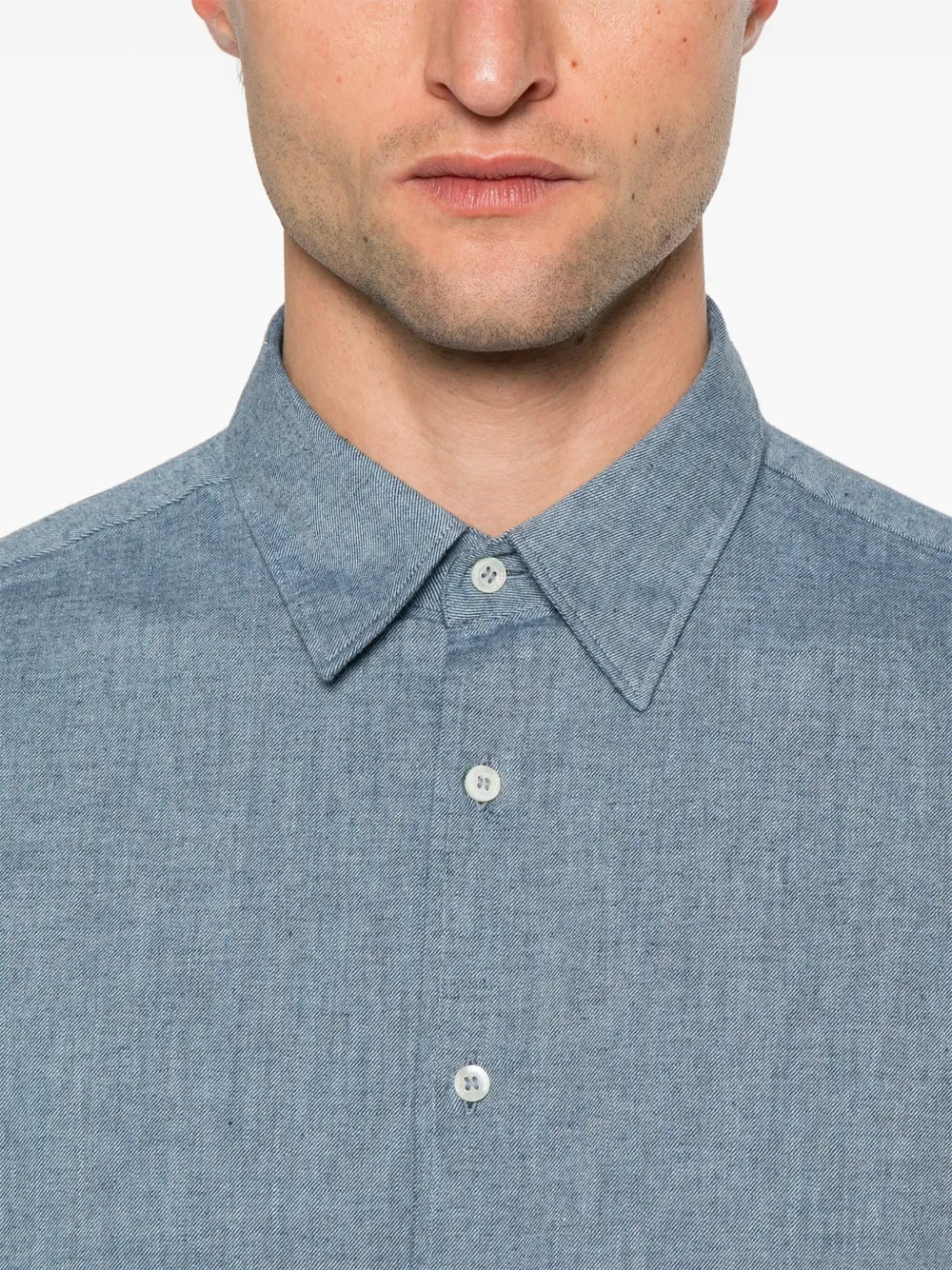 ASPESI Comma overhemd Blauw