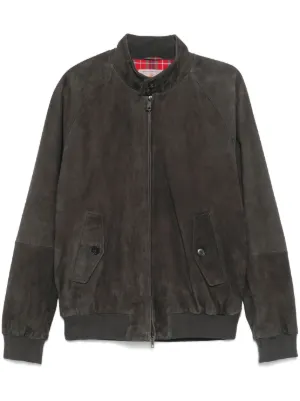 【BARACUTA】ハリントンジャケット　G9 首元ボタン付き　ブラウン　44 Baracuta G9 ハリントンジャケット | ブラウン | FARFETCH JP