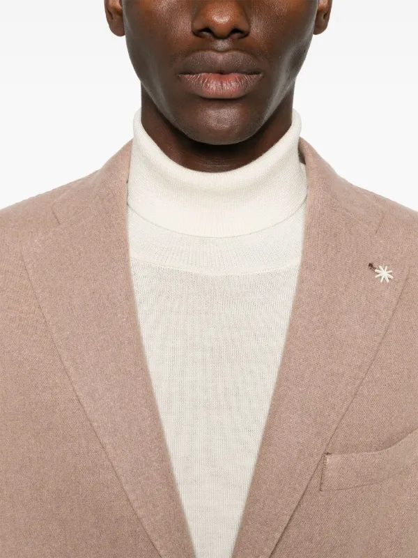 【PORTERNA】Ritz Unde Blazer Manuel Ritz single-breasted Blazer | Brown | FARFETCH GE