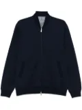 Brunello Cucinelli zip-up sweatshirt - Blue