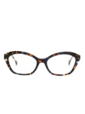 L.A. EYEWORKS Pancake glasses - Brown