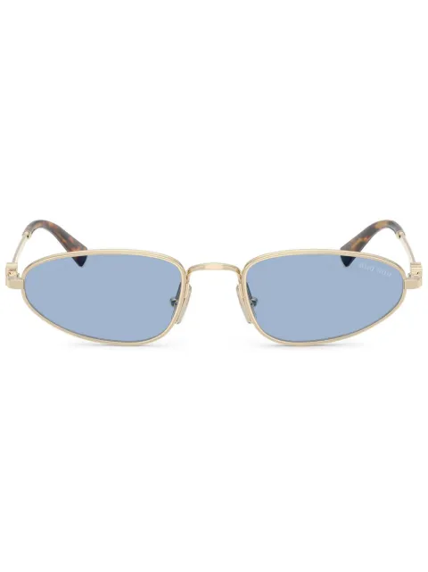 Miu Miu Eyewear logo-lettering sunglasses