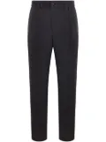 Giorgio Armani elasticated-waistband trousers - Grey