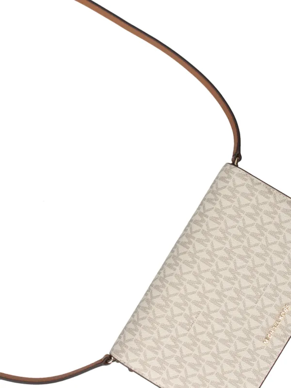 Michael Michael Kors monogram-logo Crossbody Bag | Neutrals | FARFETCH