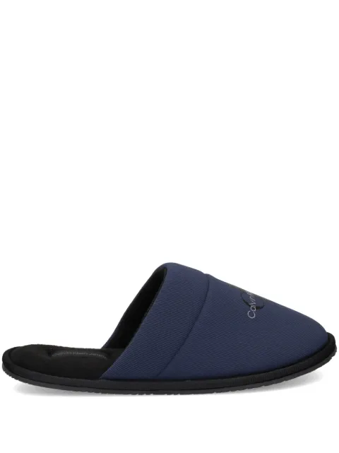 Calvin Klein Jeans logo slippers