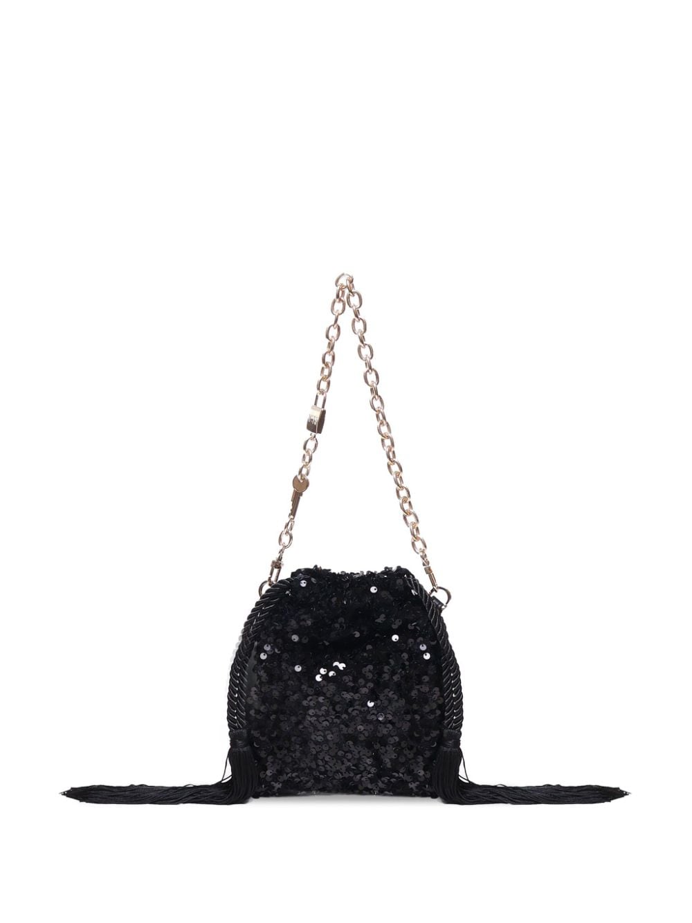 Shop V73 Cleopatra Shoulder Bag In Schwarz