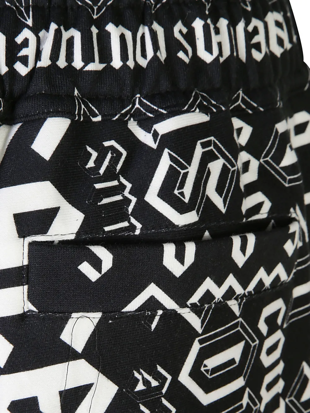 Shop Versace Jeans Couture Logo-print Track Pants In Black