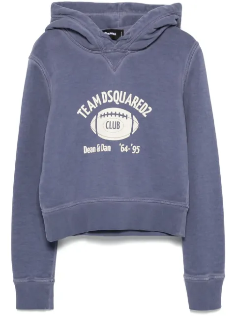 DSQUARED2 logo-print hoodie Women