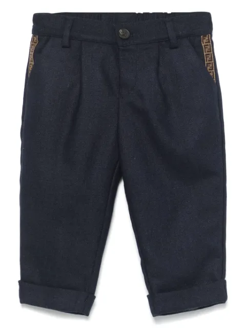 Fendi Kids canvas trousers