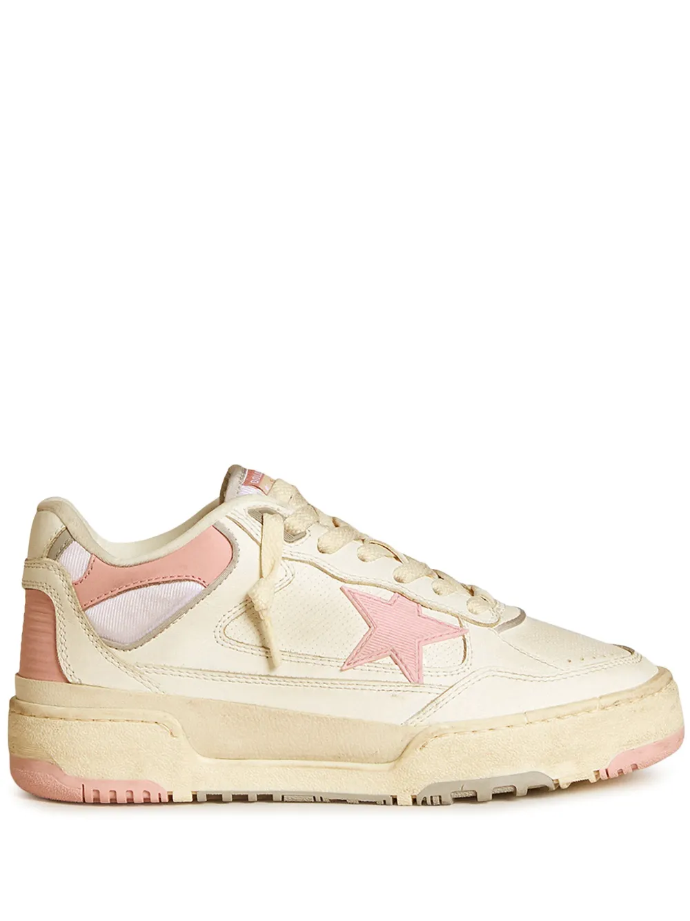 Golden Goose Forty2 leather sneakers White