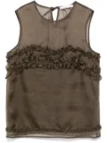 Cecilie Bahnsen Orietta blouse - Brown
