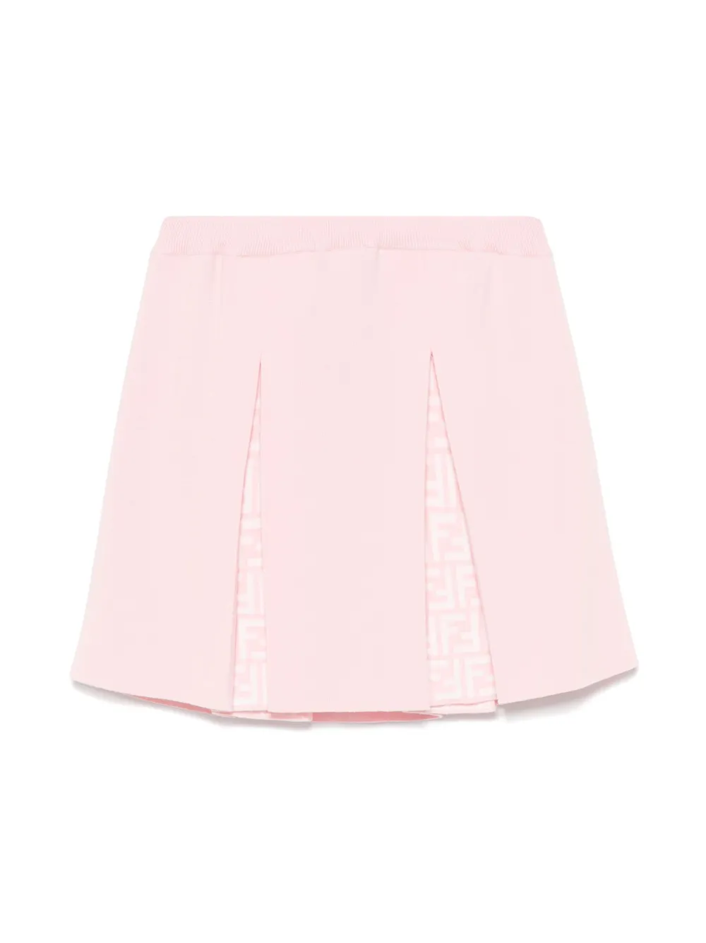 Fendi Kids Mini-rok met FF-jacquard Roze