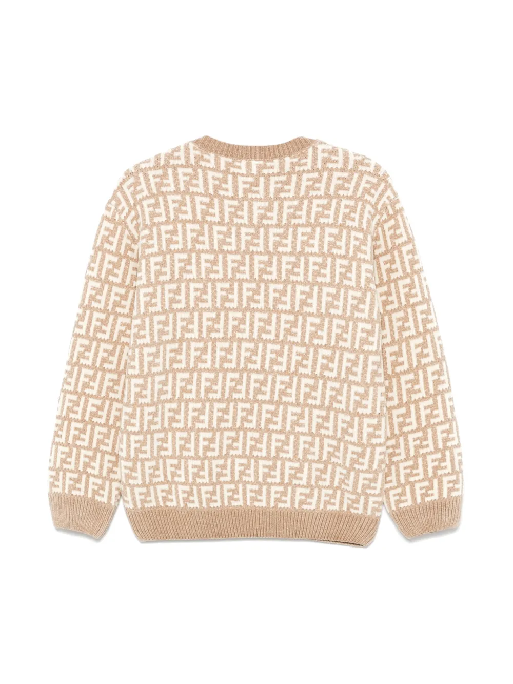 Fendi Kids pull à motif FF en jacquard | pull | Image 2
