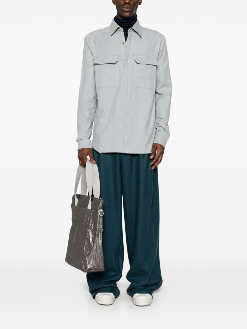 Rick Owens Work shirt - Blauw