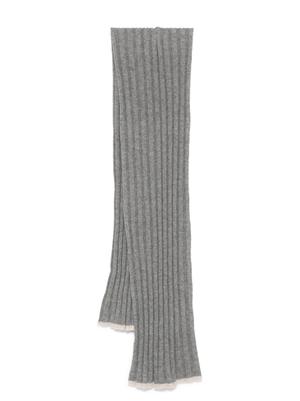 Brunello Cucinelli ribbed scarf Men