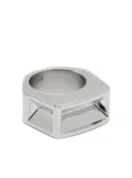 Rick Owens Imploded ring - Silver