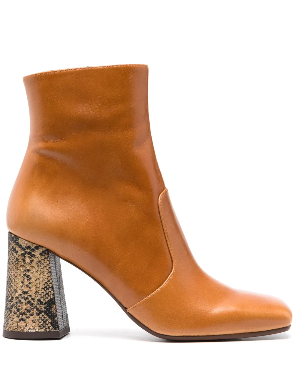 Chie Mihara 85mm Oysi boots - Brown