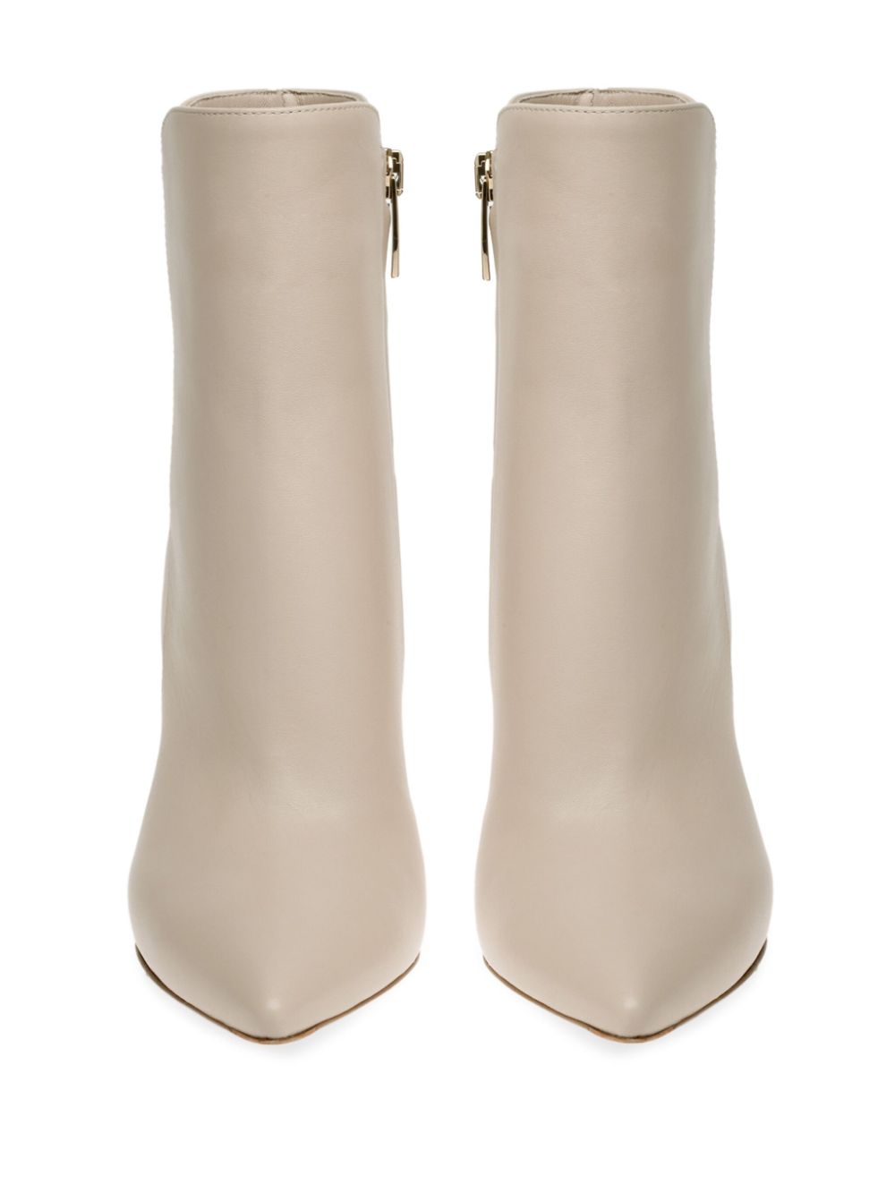 Gianvito Rossi 85mm Levy boots Neutrals