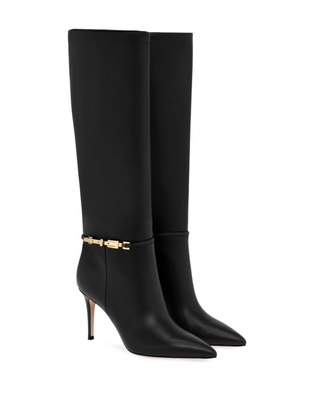 Gianvito Rossi 85mm Carrey boots Black