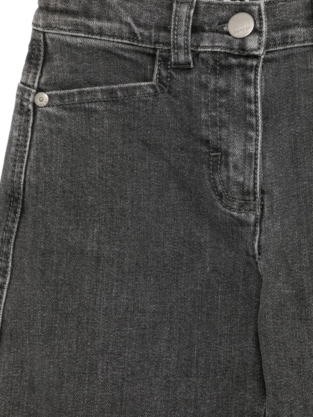 Aspesi Kids Straight jeans Grijs