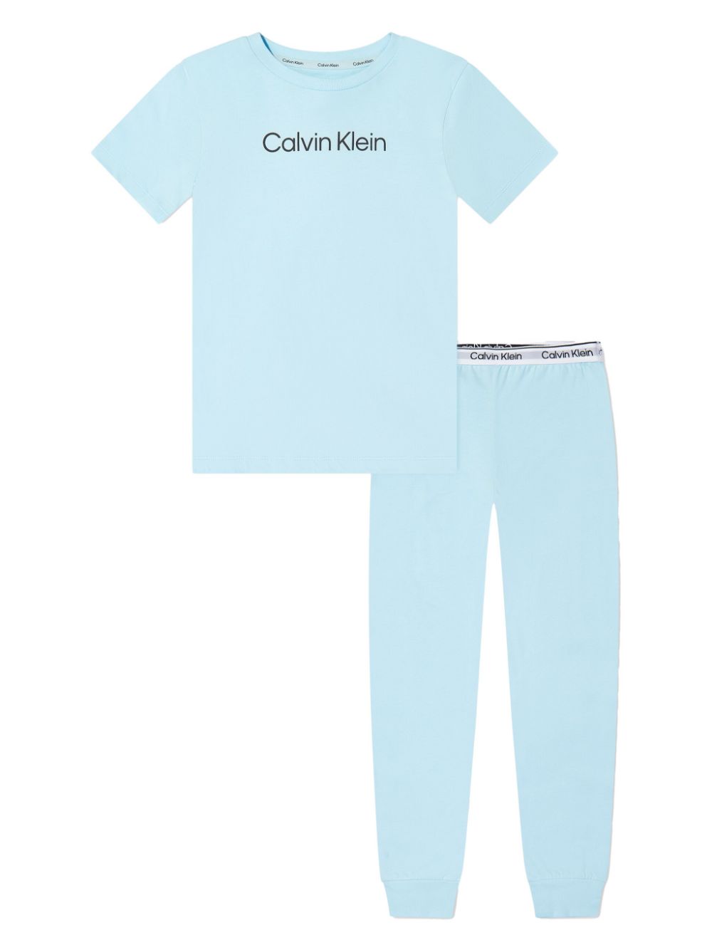 Calvin Klein Kids logo underwear set - Blue