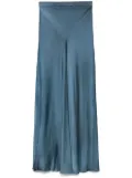 Avant Toi satin skirt - Blue