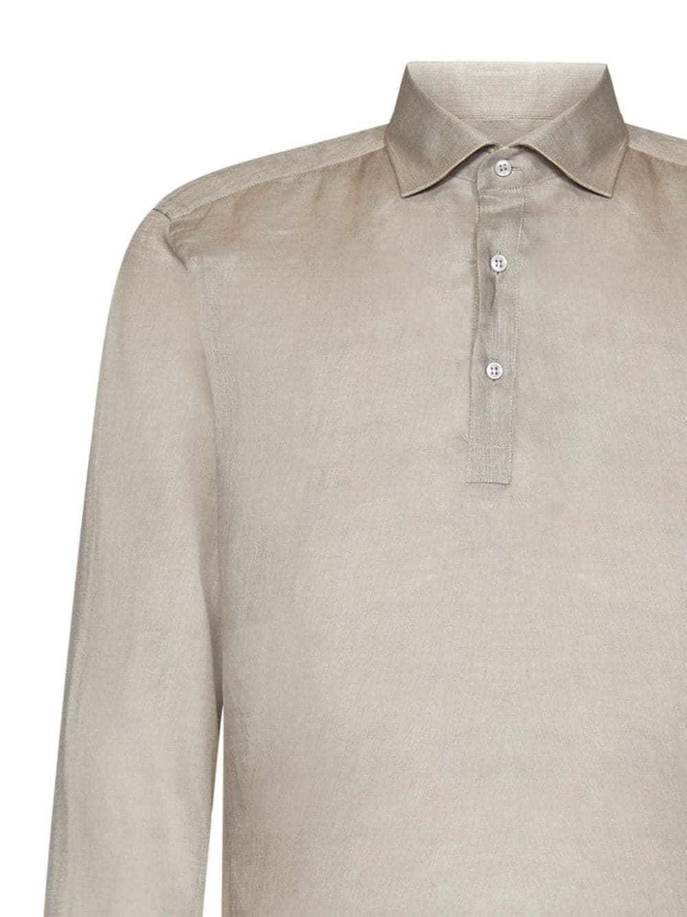 Shop Franzese Collection Brad Pitt Polo Shirt In Neutrals