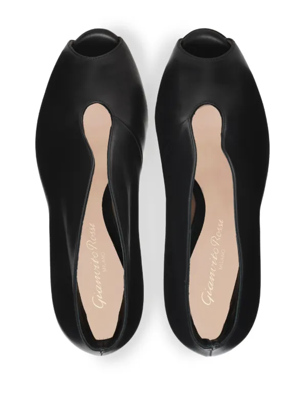 Gianvito Rossi 105mm Vamp Pumps | Black | FARFETCH