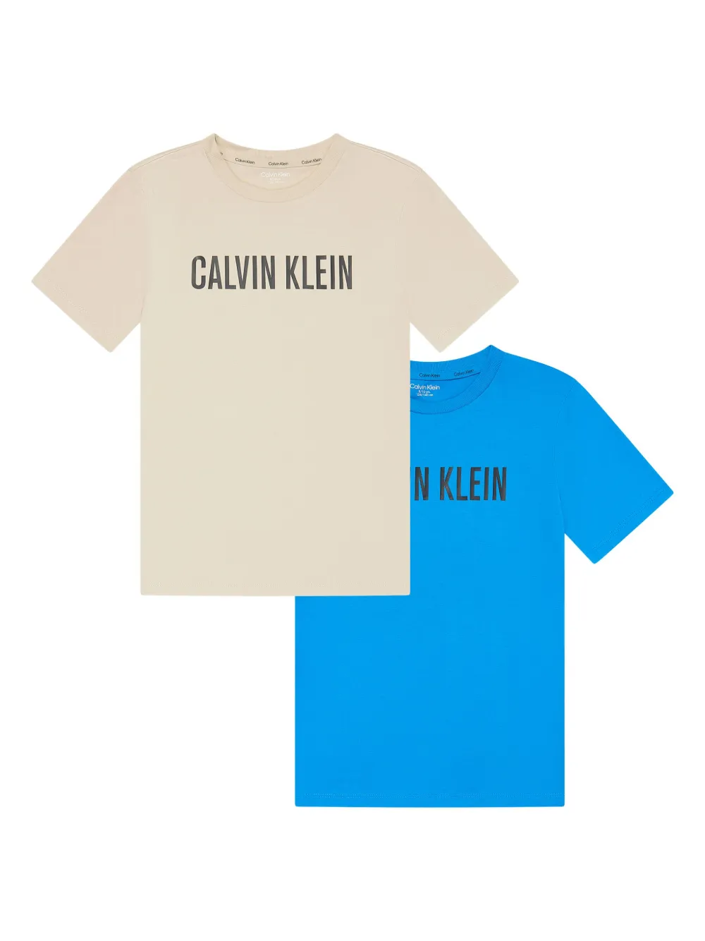 Calvin klein box logo t shirt online