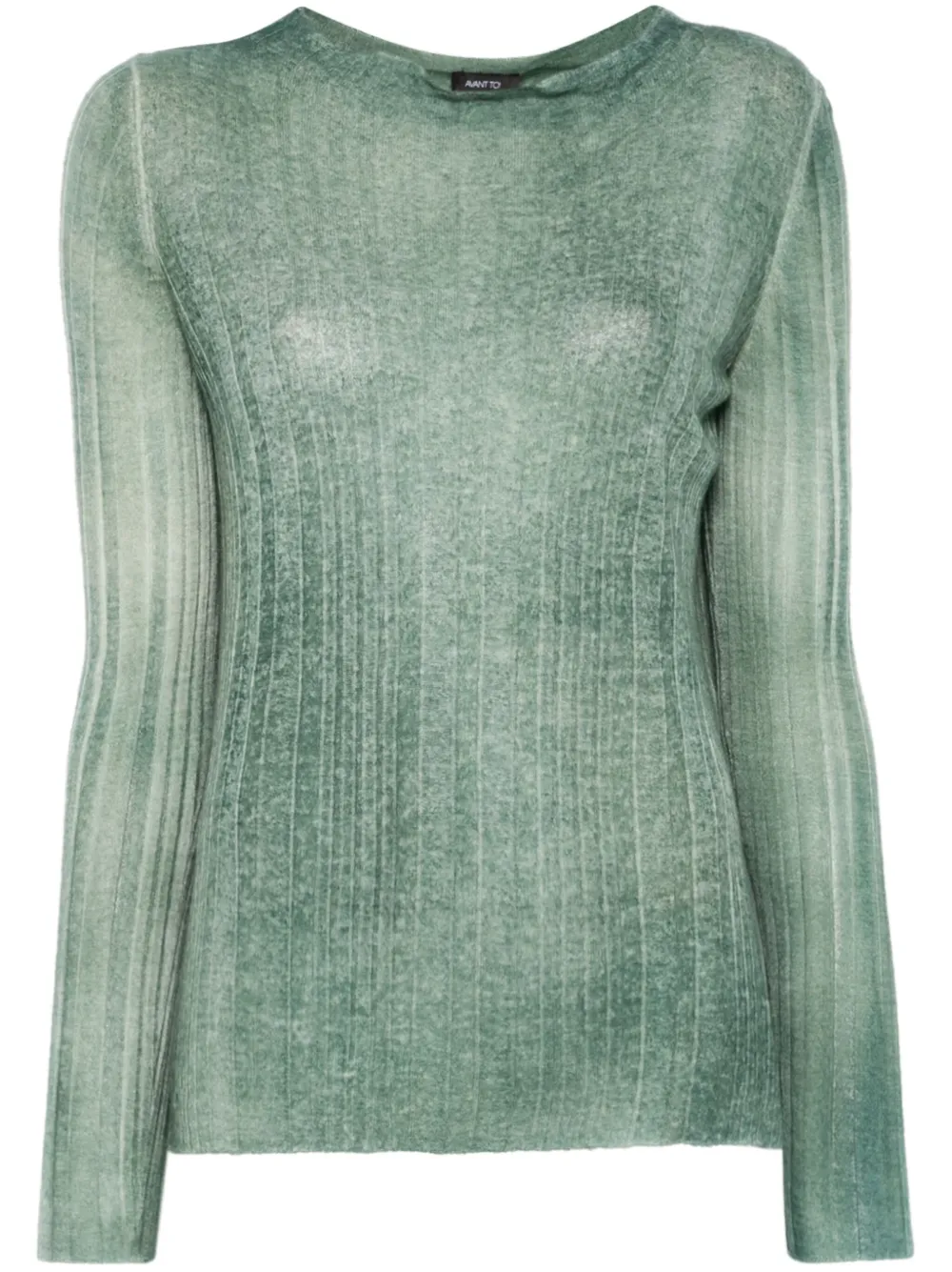 mélange-effect sweater