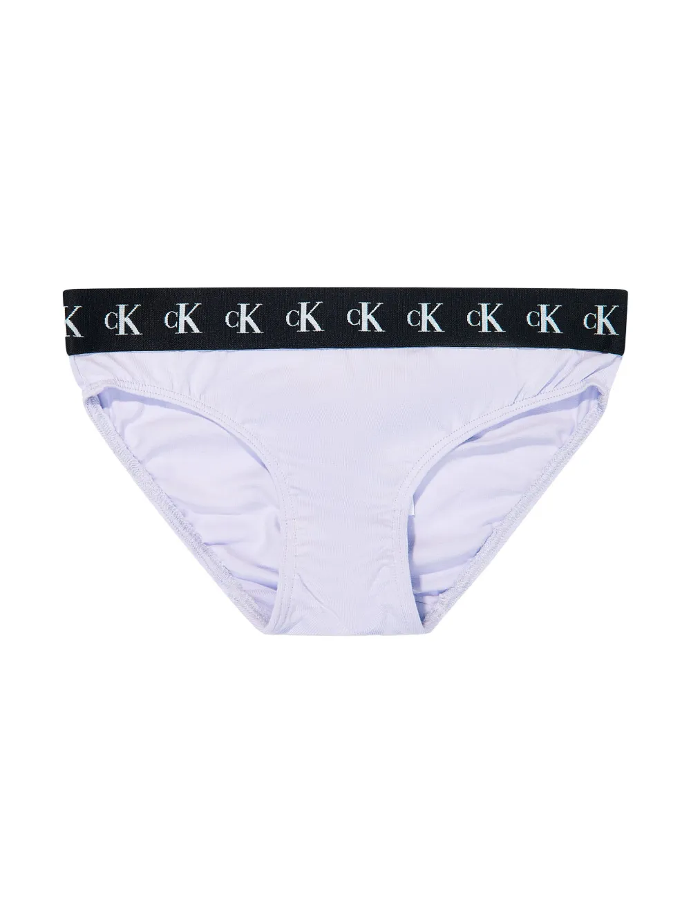 Calvin Klein Kids Twee slips met logoband Geel