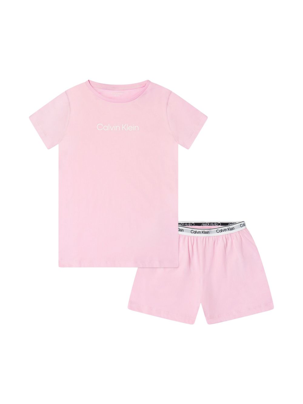 Calvin Klein Kids shorts pajama set - Pink