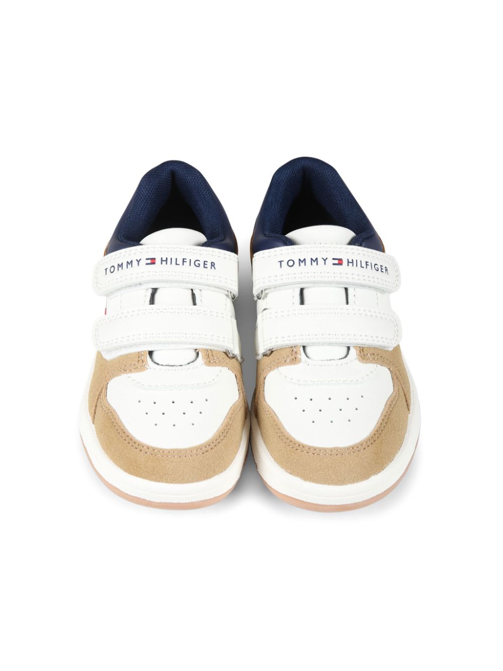 Tommy Hilfiger Junior Sneakers met klittenband Wit