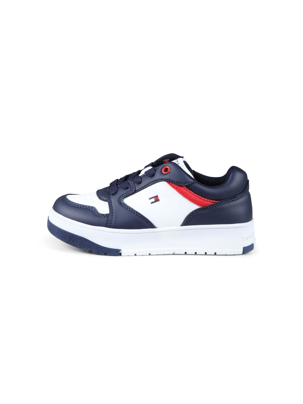 Tommy Hilfiger Junior Sneakers met logoprint Blauw