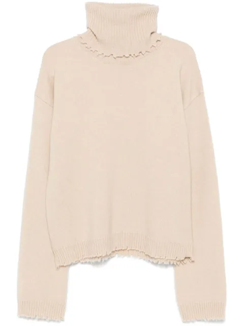 Uma Wang jersey con efecto envejecido