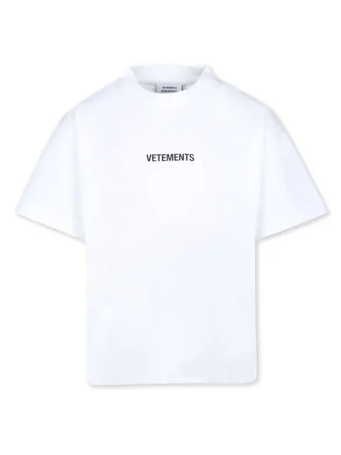VETEMENTS logo-print T-shirt
