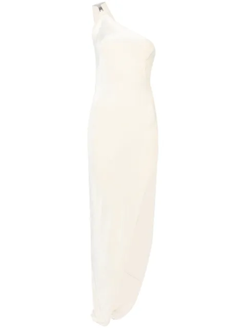 Rick Owens Lilies vestido largo de velour
