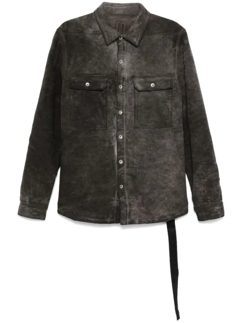Rick Owens DRKSHDW padded shirt jacket