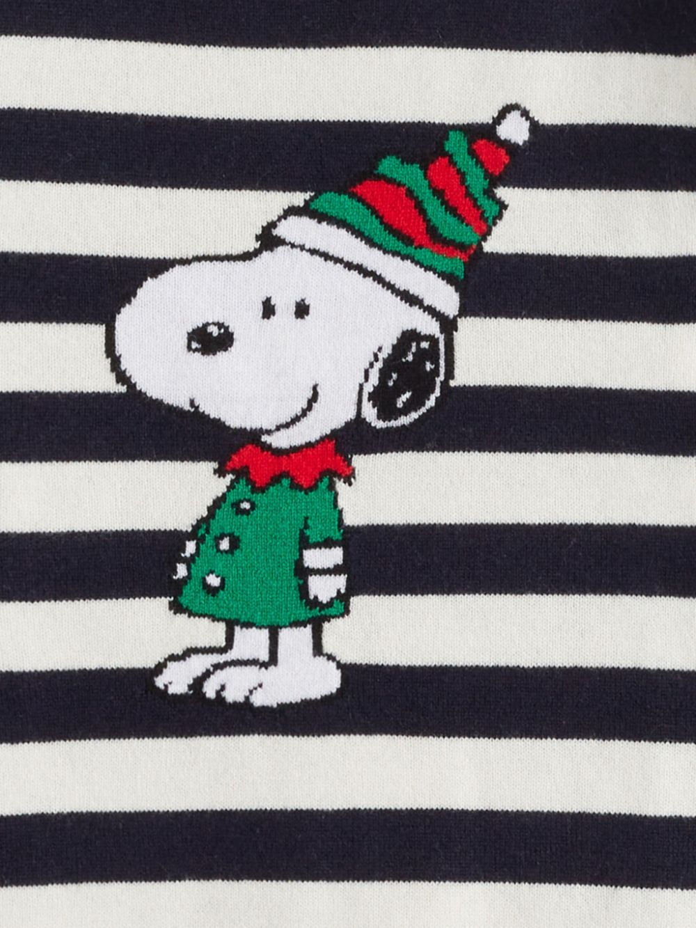 Chinti & Parker Kids Snoopy Christmas sweater - Blue