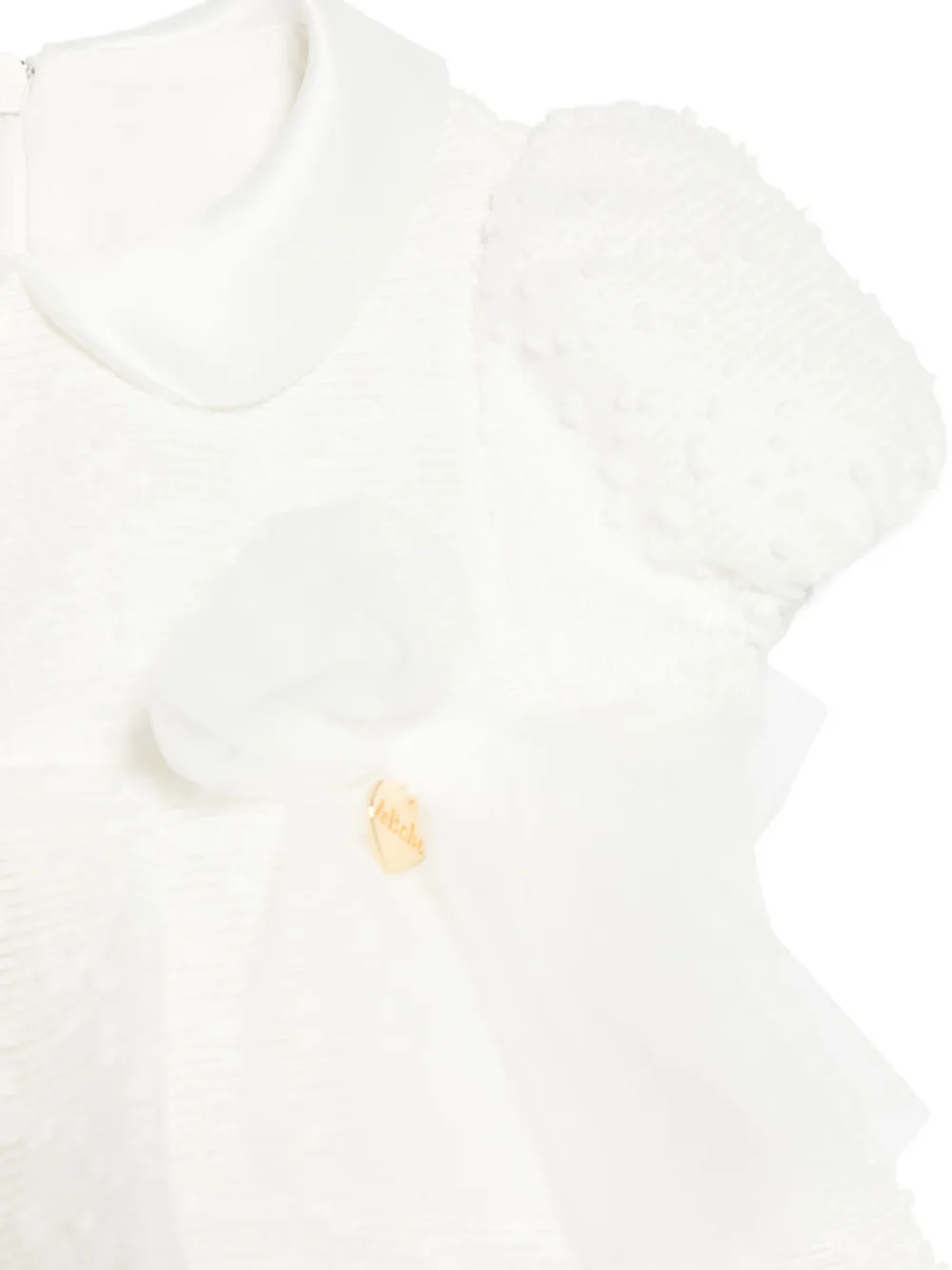Le Bebé Enfant Point d'esprit Dress White FARFETCH