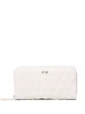 V°73 logo-appliqué wallet - White