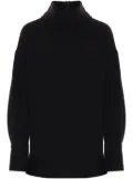 Alberto Biani crepe blouse - Black