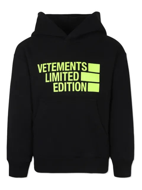 VETEMENTS logo-print hoodie