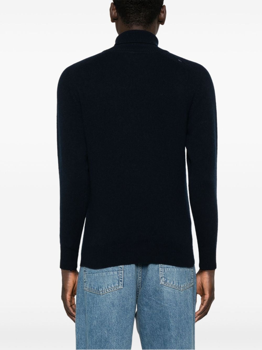 Shop Lardini Cashmere Sweater In Blue