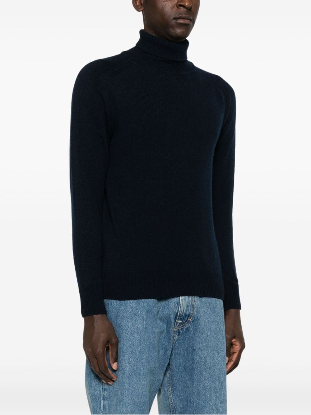 Shop Lardini Cashmere Sweater In Blue