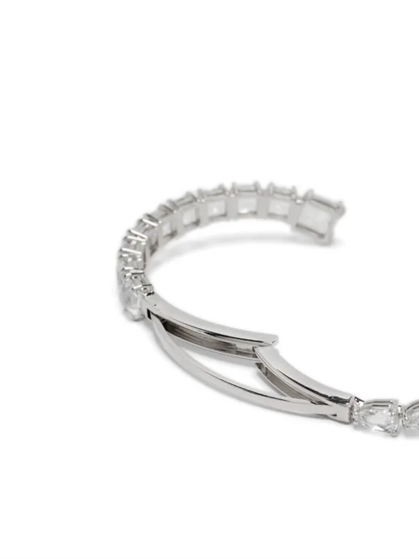 Swarovski Matrix カフブレスレット | シルバートーン | FARFETCH JP